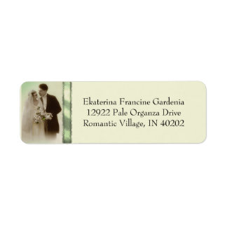 Vintage Vows - Pale Organza in Green