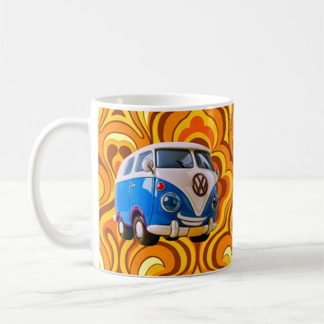 Vintage VW Combi Coffee Mug (Left)