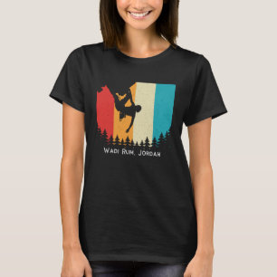 Vintage Wadi Rum Jordan Rock Climbing Bouldering M T-Shirt