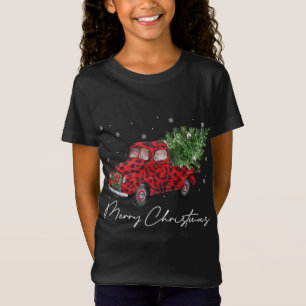 Vintage Wagon Christmas Tree on Car Xmas Vacation T-Shirt