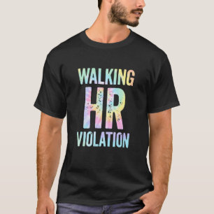 Vintage Walking HR Violation HR Human Resources Ni T-Shirt