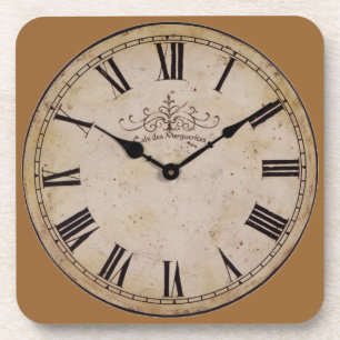 Vintage Wall Clock Coaster