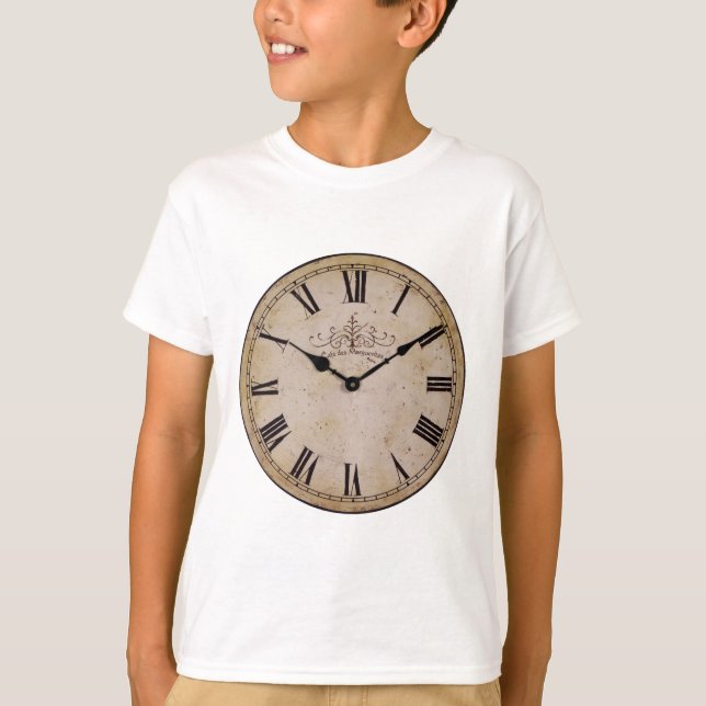 Vintage Wall Clock T-Shirt (Front)