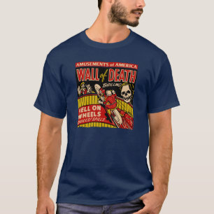 Vintage "Wall Of Death" Motorcycle Stunts T-Shirt