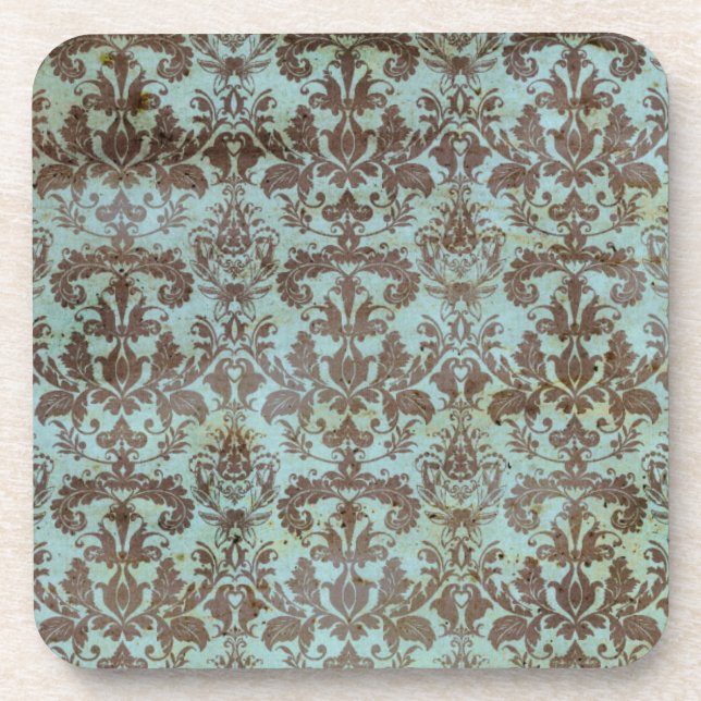 Vintage Wallpaper 8 Coaster (Front)
