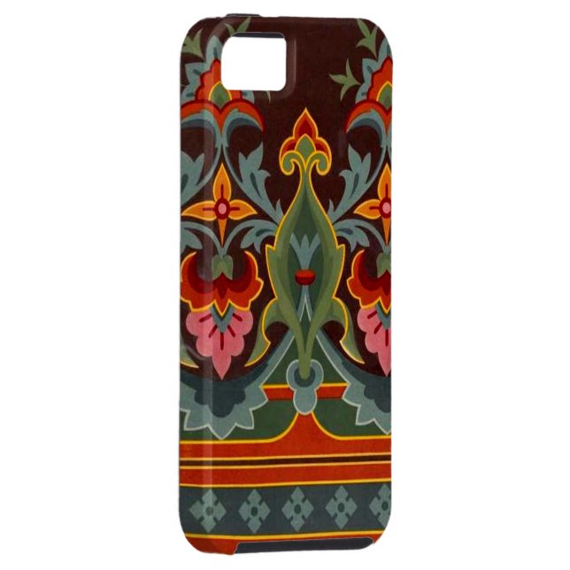 Vintage Wallpaper Design Case-Mate iPhone 5 Case (Back/Right)