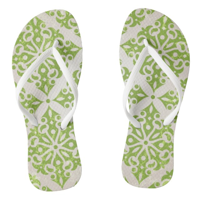 Vintage wallpaper jandals (Footbed)
