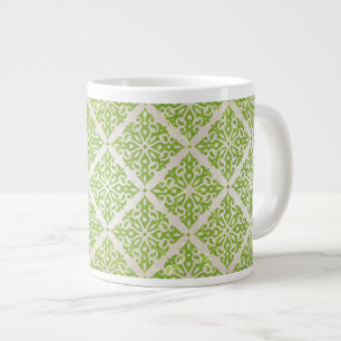 Vintage wallpaper large coffee mug