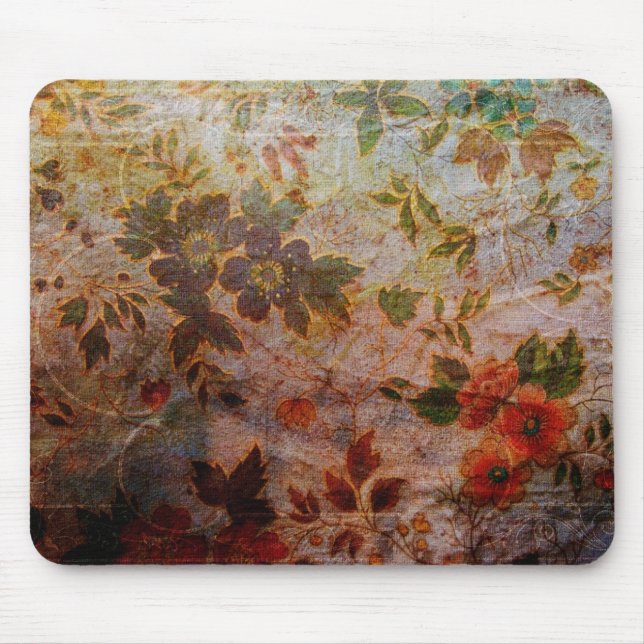Vintage Wallpaper Mousepad (Front)