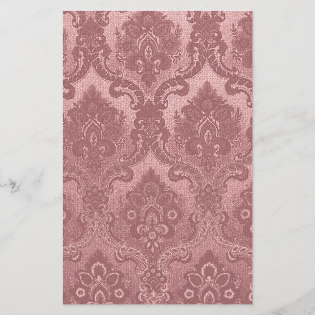 Vintage Wallpaper Pattern Pink (Front)