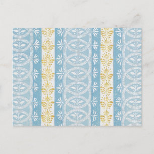 Vintage Wallpaper Postcard