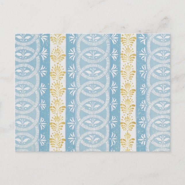 Vintage Wallpaper Postcard (Front)