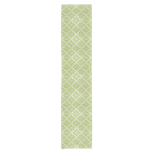 Vintage wallpaper short table runner