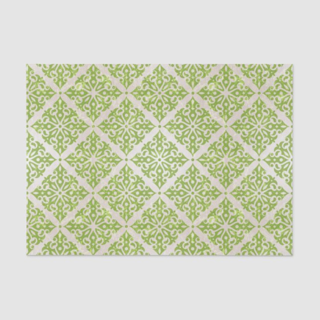 Vintage wallpaper tissue paper (Front)