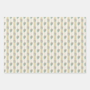 Vintage wallpaper Victorian design beautiful Wrapping Paper Sheet