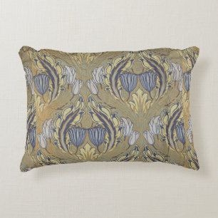 Vintage Walter Crane Decorative Art Tulip   Cushion