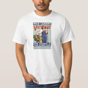 Vintage War For Victory Gardens T-Shirt