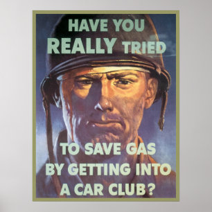Vintage War Poster from WWI and WWII
