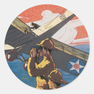 Vintage War Poster stickers
