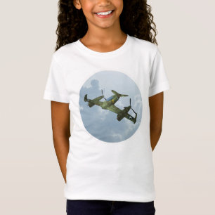 Vintage Warbird Flight Military Aviation Art T-Shirt