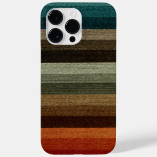 Vintage Warm Autumn Striped Pattern, Earth Tones Case-Mate iPhone 14 Pro Max Case