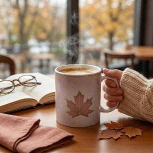 Vintage Warm Fall Tea Coffee Mug