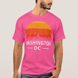 Vintage Washington Dc Skyline Pride I T-Shirt