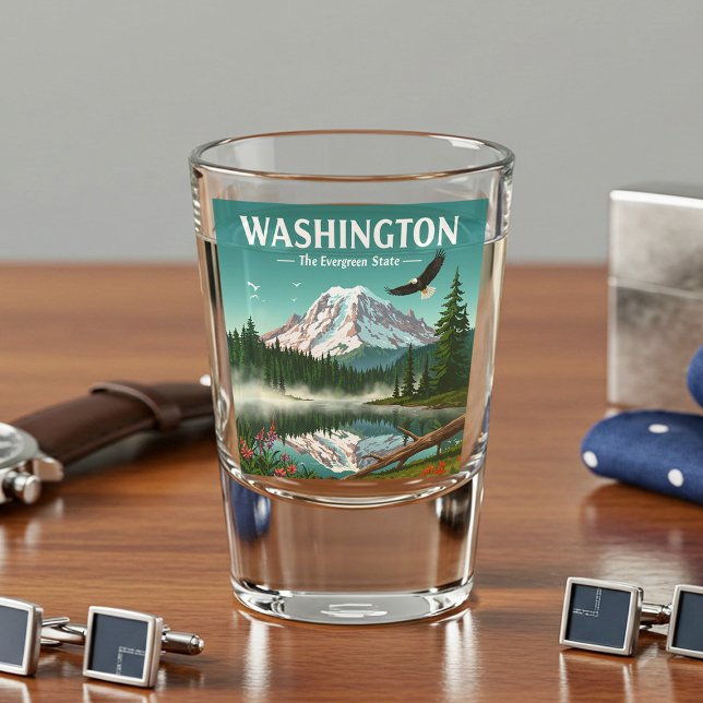  Vintage Washington Shot Glass (Creator Uploaded)