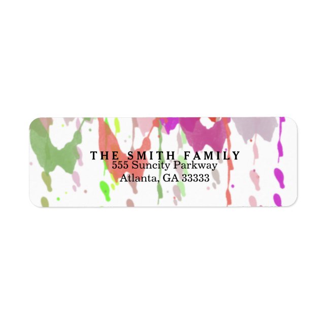 Vintage Water Colour Decorative (Front)