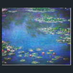Vintage Water Lilies by Claude Monet Wrapping Paper<br><div class="desc">Vintage Water Lilies by Claude Monet Postcard. Beautiful oil on canvas painting of a pond with water lilies in Giverny France.</div>