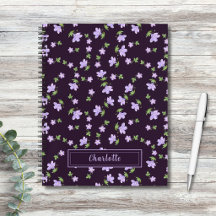 Vintage Watercolor Geranium Small Floral Pattern