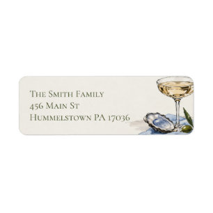 Vintage Watercolor Return Address Labels