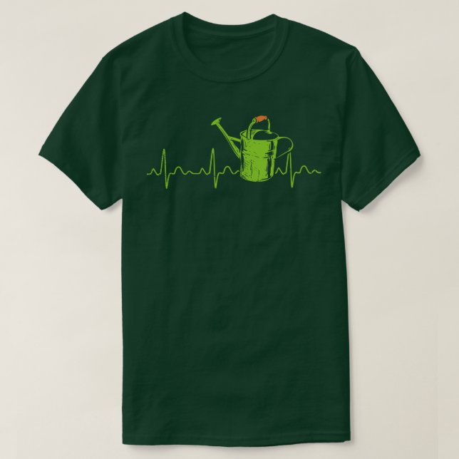 Vintage Watering Can Gardener 2 T-Shirt (Design Front)
