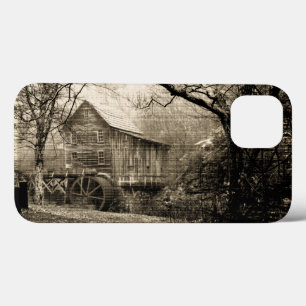 Vintage Waterwheel iPhone 13 Case