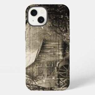 Vintage Waterwheel iPhone 13 Case