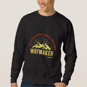 Vintage Waymaker Promise Keeper Miracle Worker Chr Sweatshirt
