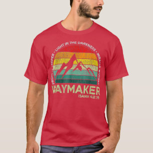 Vintage Waymaker Promise Keeper Miracle Worker Chr T-Shirt