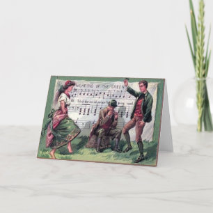 Vintage Wearing Of The Green St Patrick's Day Card