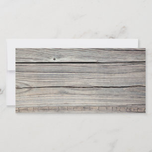 Vintage Weathered Wood Background - Old Board