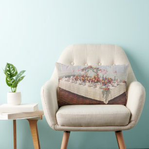Vintage Wedding Banquet Table Lumbar Cushion