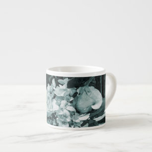 Vintage Wedding Bouquet Espresso Cup