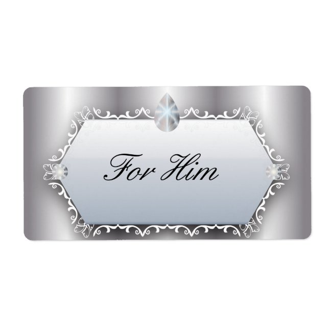 Vintage Wedding For Him Pearl Silver Romantic (Front)