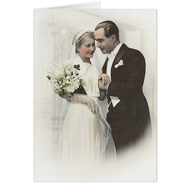 Vintage Wedding in White (Front)