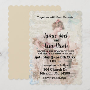 Vintage Wedding Invitation