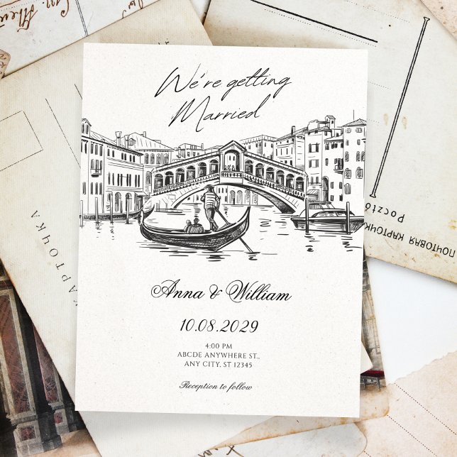 Vintage wedding invitation (Creator Uploaded)