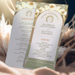 Vintage Wedding Program Art Nouveau by Mucha Programme<br><div class="desc">Introducing the editable Vintage Wedding Program by Alphonse Mucha, now available on Zazzle! This elegant program is the perfect way to guide your guests through your special day. The Vintage Wedding Program features a beautiful Art Nouveau design by the legendary Alphonse Mucha. The design's soft colours and intricate details are...</div>