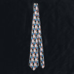 Vintage Wedding, Retro Bride and Groom Kissing Tie<br><div class="desc">Now available! Double sided printed ties! Twice as nice! Created with a clear background, change the blue to any hexcode colour you need! Vintage illustration love and romance image featuring a bride and groom kissing at their wedding ceremony. The man is wearing a tuxedo and the woman is wearing a...</div>