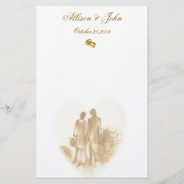 Vintage Wedding Stationery (Front)