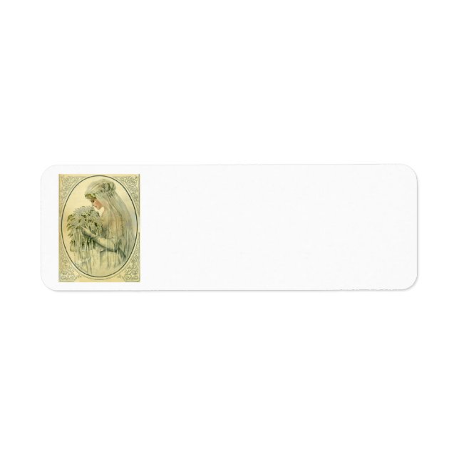 Vintage Wedding, Victorian Bride Bridal Portrait (Front)