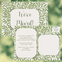 Vintage Wedding, Victorian Willow Leaves Pattern